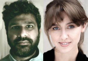 Irshad Ashraf and Joanne Thomson Studio21 Script Competition Winners 2021
